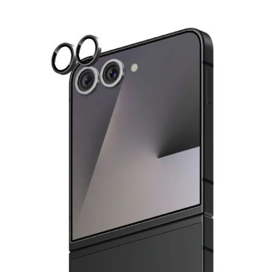 Smartix Ultraguard Camera Glass for Samsung Flip 7 - Grey / Clear